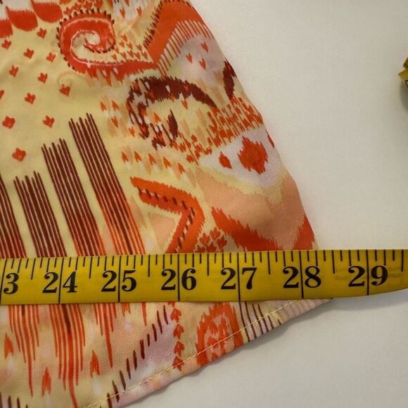 Torrid Smocked Chiffon Babydoll Three Quarter Sleeve Top Sz 1X - Picture 10 of 12